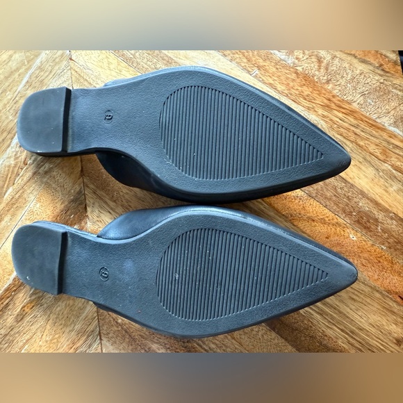 Women's Backless Slip on Slides Loafer Shoes Flats Comfortable Pointed Toe Mules - Picture 6 of 6